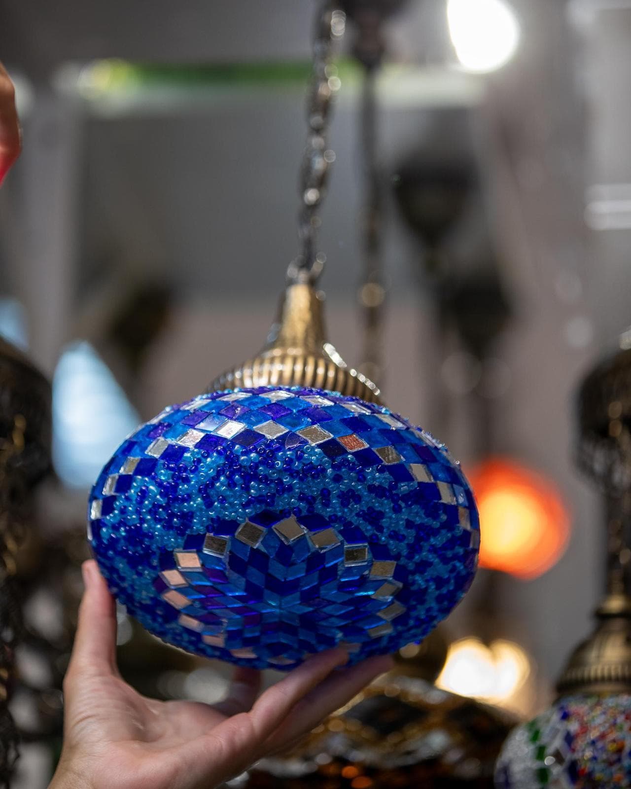 Galata Mozaik Sarkıt - Safir - alternate view